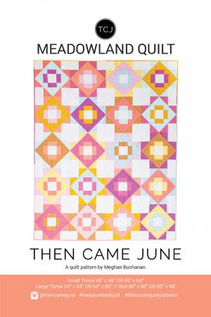 Meadowland quilt - pattern