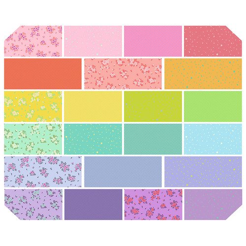 Full Moon Forest II True Colors 5" Charm Pack by Tula Pink