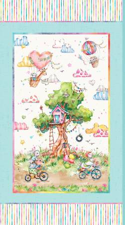 Whiskerville - Treehouse Panel 24inches
