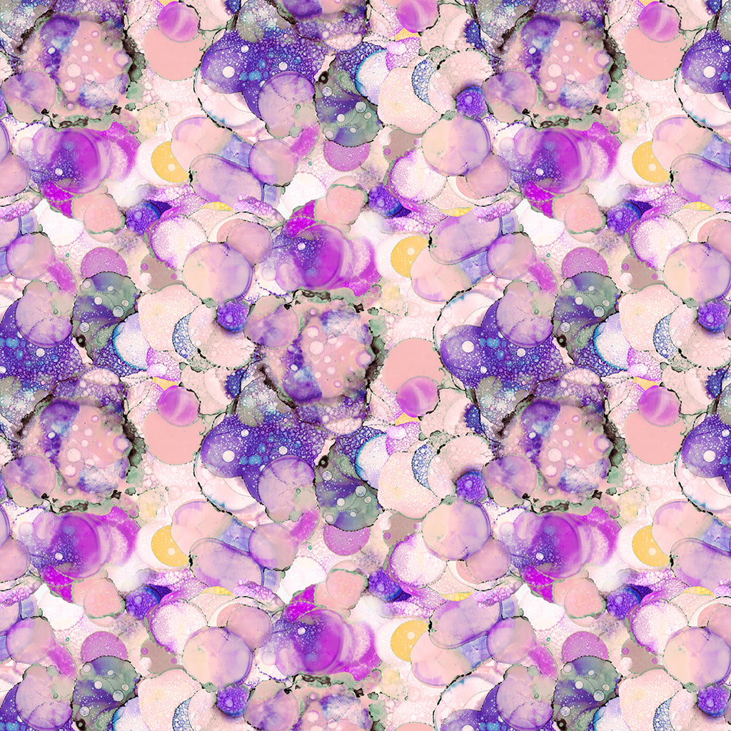 Alcohol Inks Digital Drops Eggplant