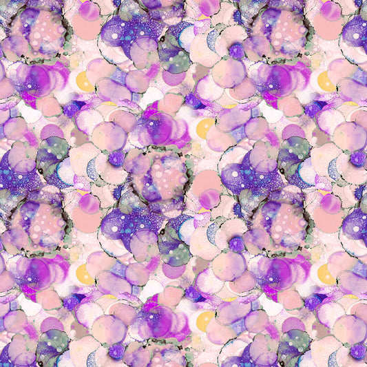 Alcohol Inks Digital Drops Eggplant