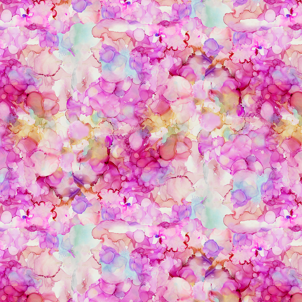 Alcohol Inks Digital Drops Fuchsia