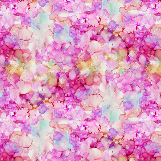 Alcohol Inks Digital Drops Fuchsia