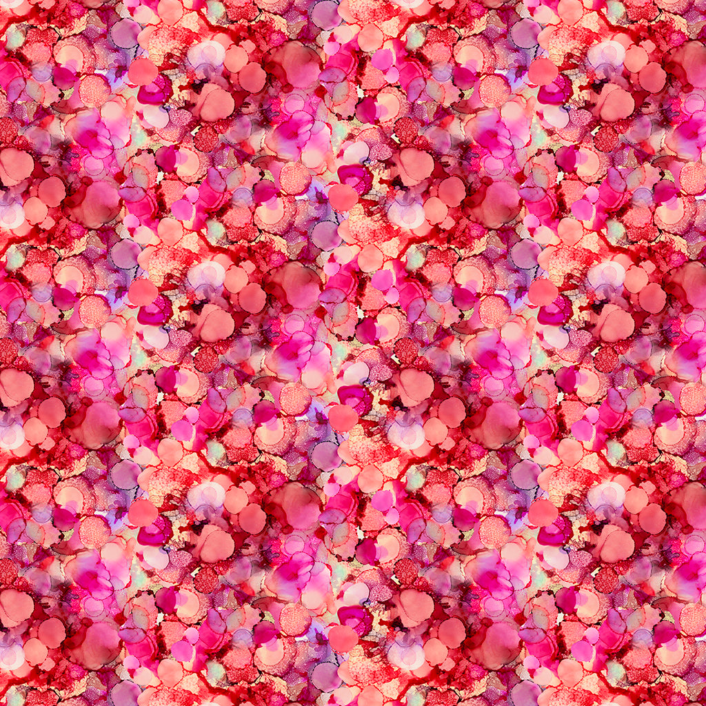 Alcohol Inks Digital Drops Red