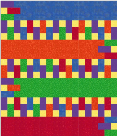Zip It - PDF Quilt Pattern for Six Packs