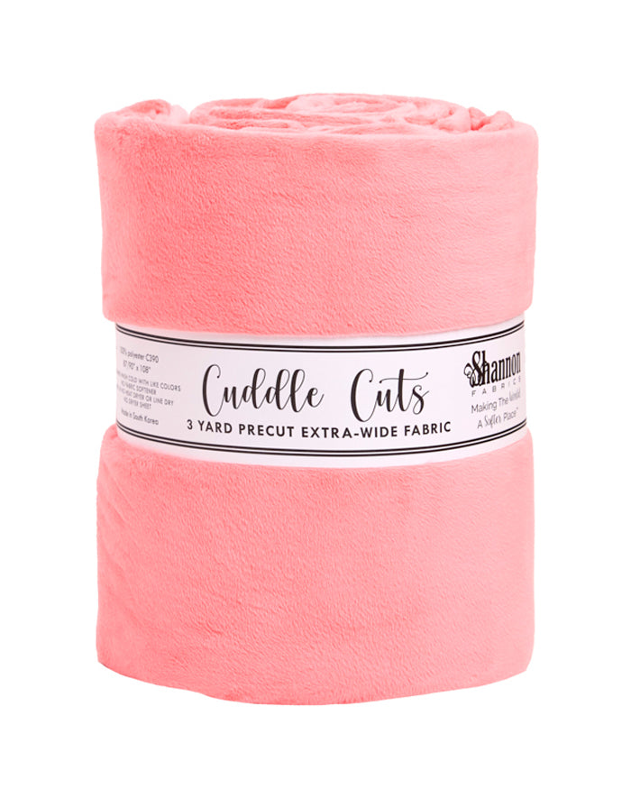 Cuddle Cut Coral 3 Yard Bundle