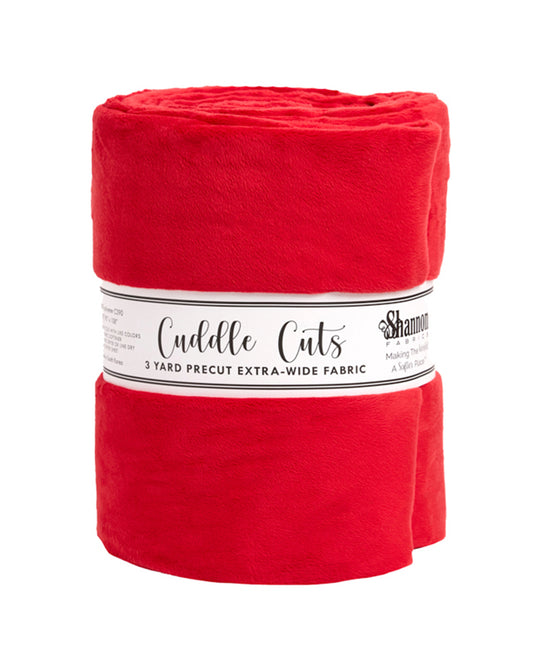 Cuddle Cut Scarlet 3 Yard Bundle