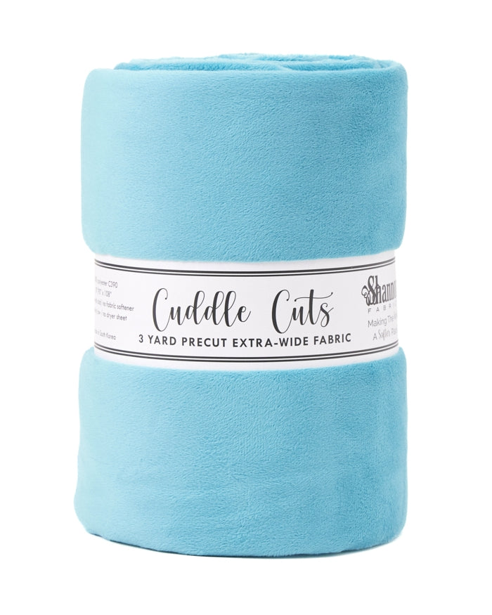 Cuddle Cut Teal 3 Yard Bundle