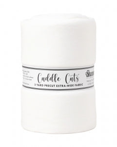 Cuddle Cut White 3 Yard Bundle