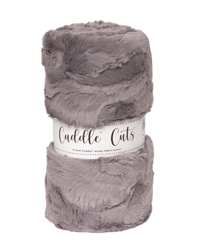 Luxe Cuddle Graphite 2 Yard Bundle