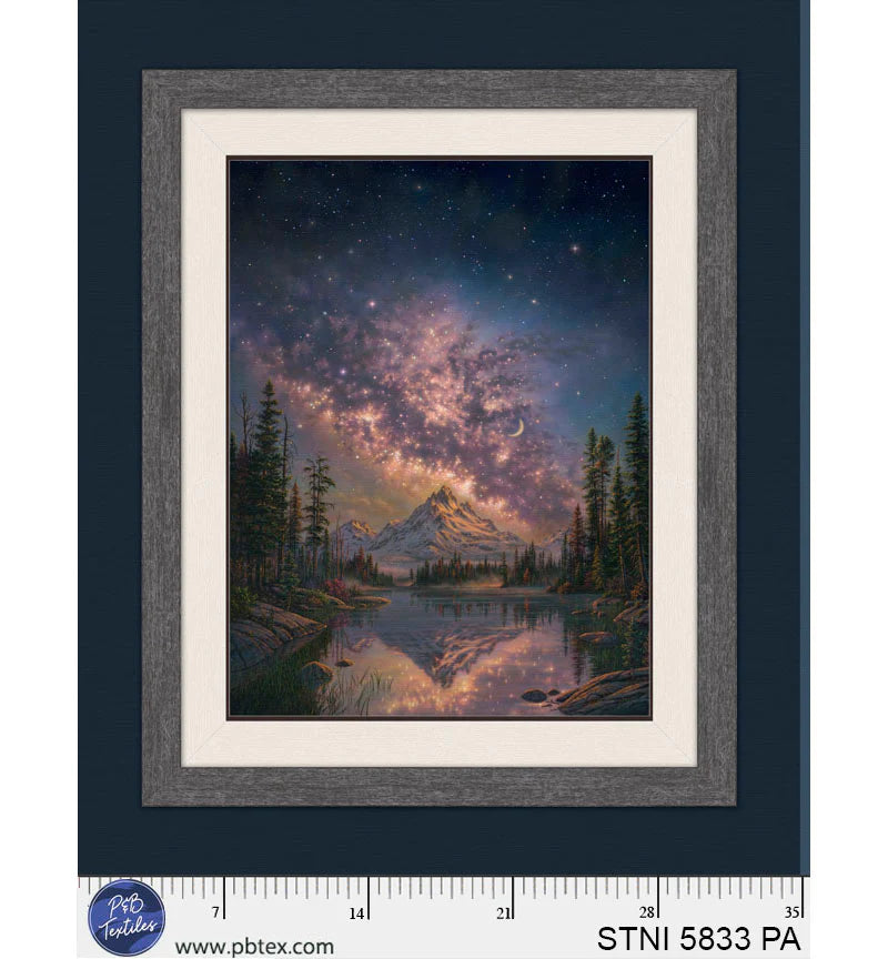 Starlight Night Cosmic Night Panel - 36"