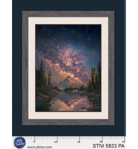 Starlight Night Cosmic Night Panel - 36"