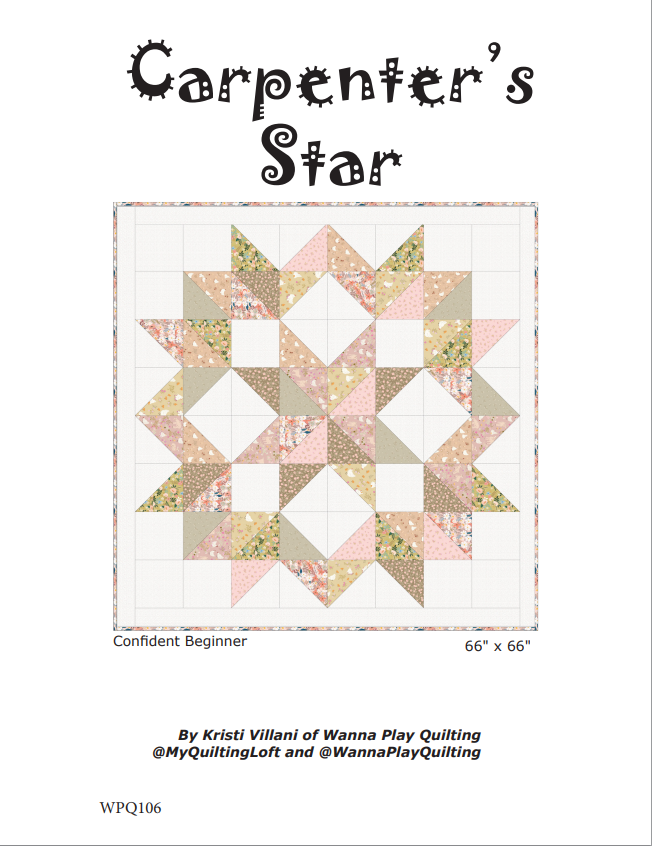 Carpenter's Star Quilt Pattern