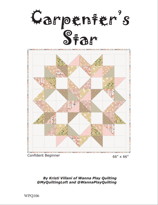 Carpenter's Star Quilt Pattern