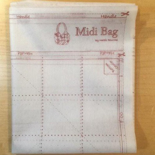 Fusible grid for the midi bag