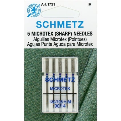 Schmetz Microtex Sharp Needles