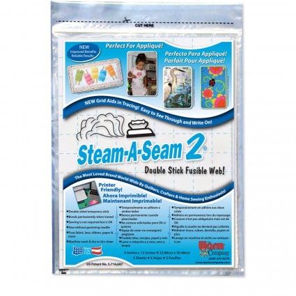 Steam-A-Seam 2     9" x 12"
